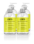 Lemyn Organics 12 oz pump hand sanitizer, pack of 4