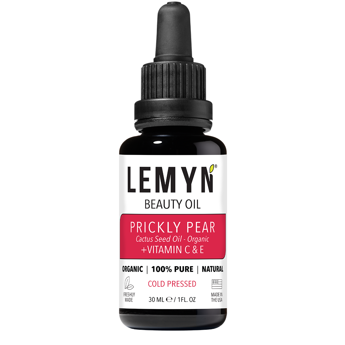 prickly pear cactus seed oil Prickly Pear Vitamin C Face Oil – Freshly Made Organic Skincare – Lemyn