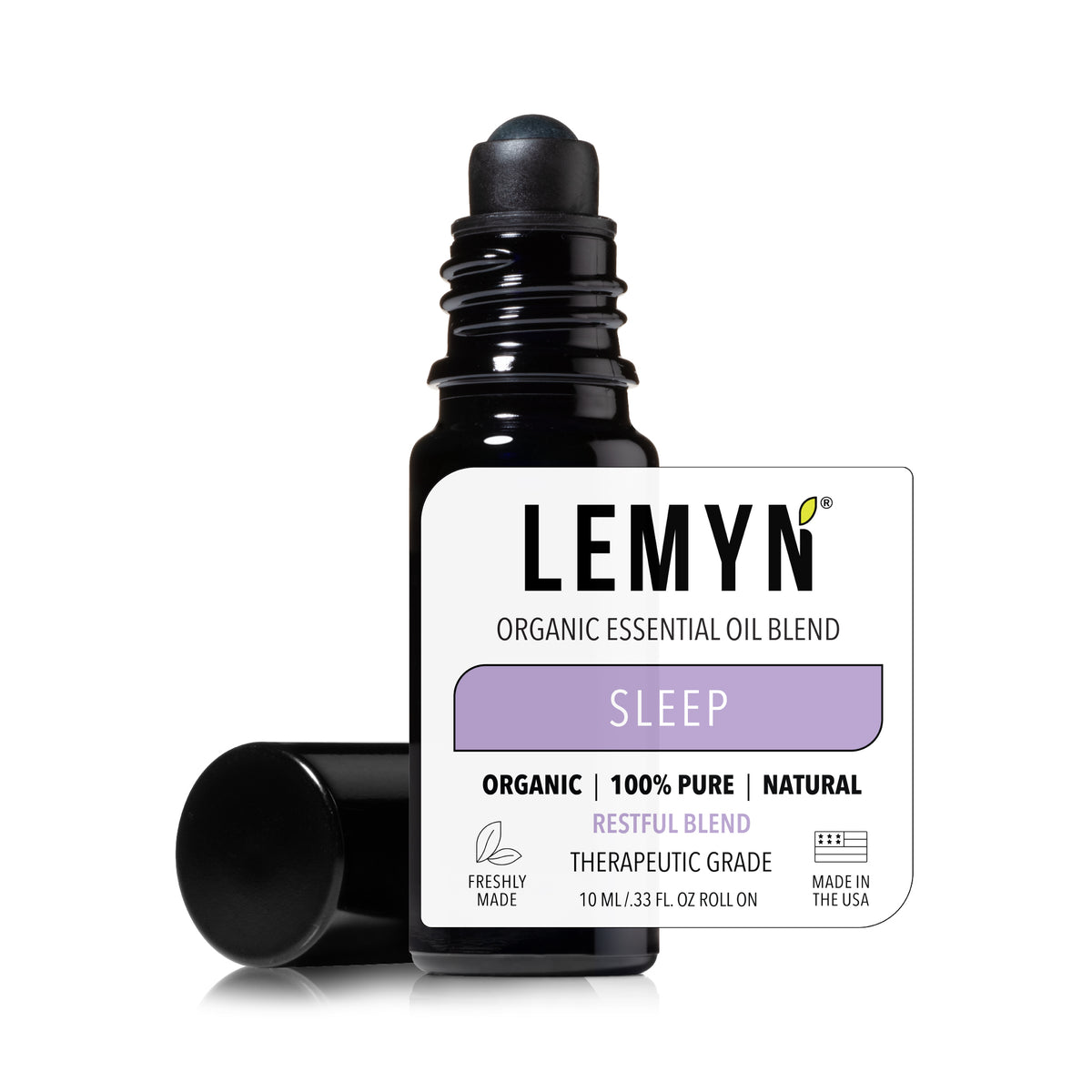Organic Essential Oil Blend Roll-On for Restful Sleep and