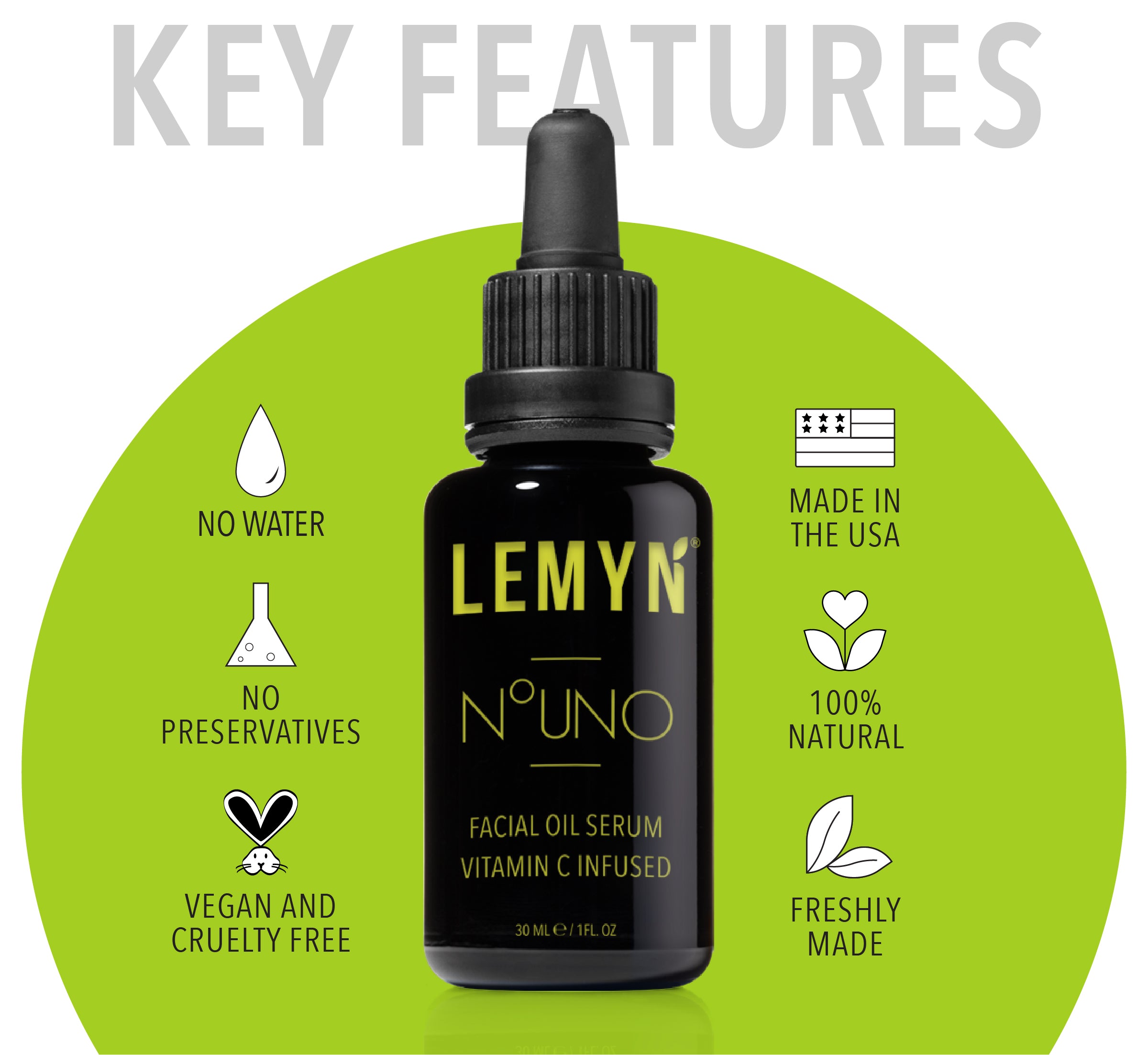 Vitamin C Face Oil - Number One Hydrate & Glow – Lemyn