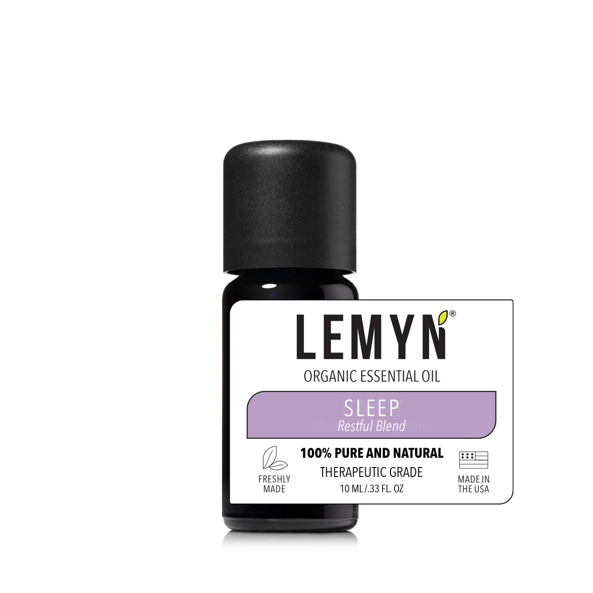 Sleep - Organic Essential Oil Blend Elixir for Restful Sleep and Relaxation Undiluted 100% Pure