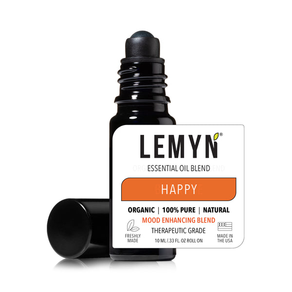 Happy - Organic Essential Oil Roll-On Uplift Essence – Lemyn