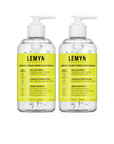 Lemyn Organics 8 oz pump hand sanitizer, pack of 2