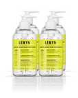 Lemyn Organics 8 oz pump hand sanitizer, pack of 4